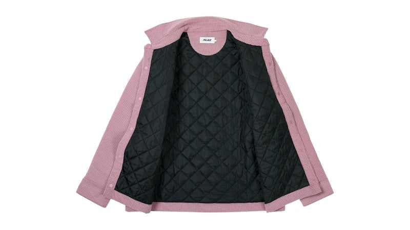 Palace Thermal Insulated Shirt Pink