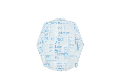 Palace This Is What Palace Stands For Shirt Blue