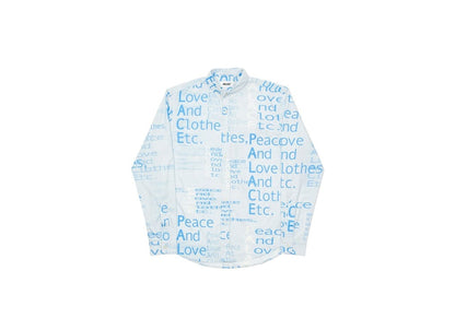 Palace This Is What Palace Stands For Shirt Blue