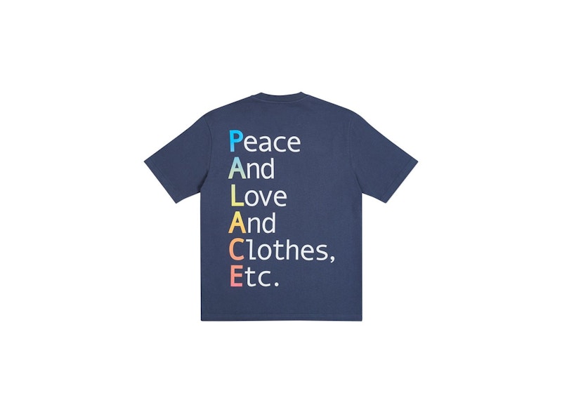 Palace This Is What Palace Stands For T-shirt Navy