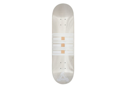 Palace Threefold 8.25 Skateboard Deck White