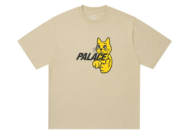 Palace Thumbs Up T-Shirt Stoney Grey