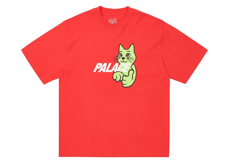 Palace Thumbs Up T-Shirt Tomato Red