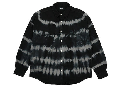 Palace Tie-Dye Shirt Black