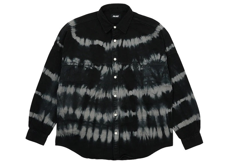 Palace Tie-Dye Shirt Black