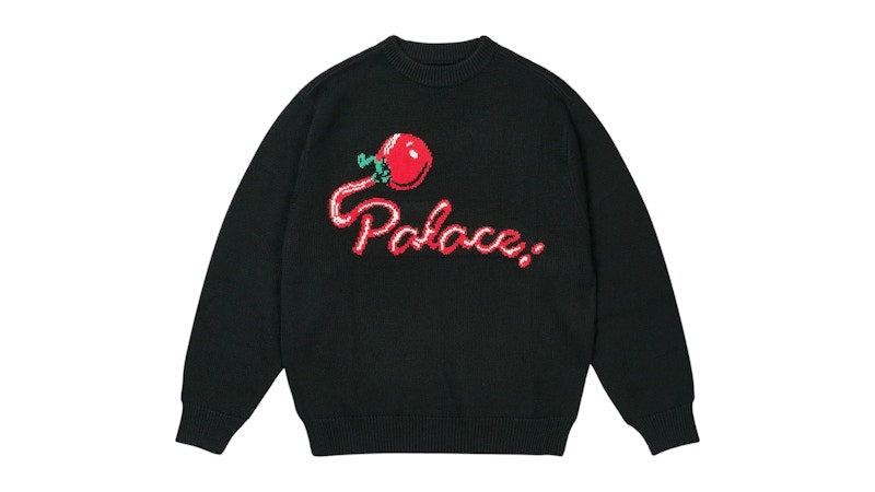 Palace Tommy Knit Black