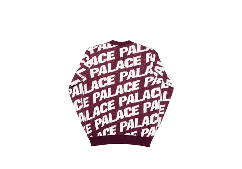 Palace Toner Knit Red Plum