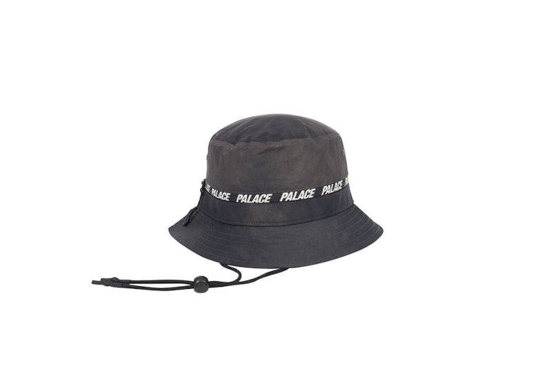 Palace Top Off Shell Bucket Black