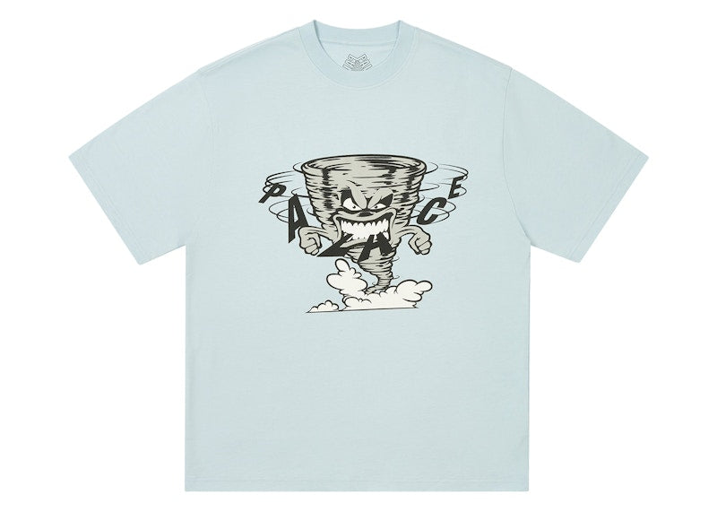 Palace Tornado T-Shirt Faint Blue