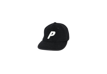 Palace Towelling 6-Panel Black