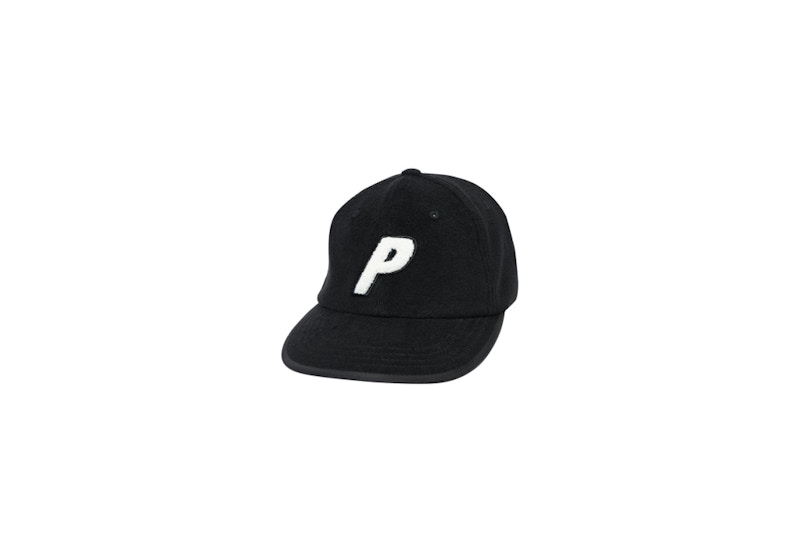 Palace Towelling 6-Panel Black