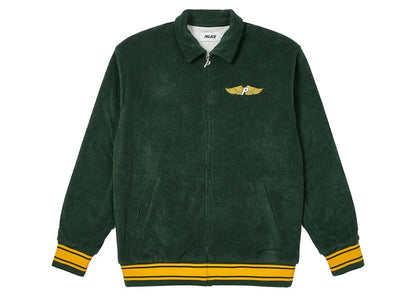 Palace Towelling Jacket Green