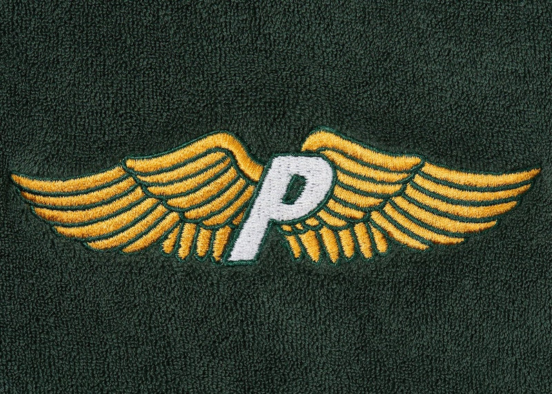 Palace Towelling Jacket Green