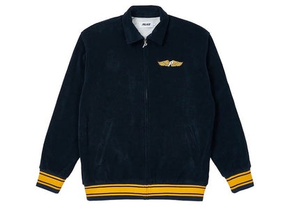 Palace Towelling Jacket Navy