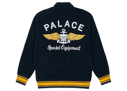 Palace Towelling Jacket Navy