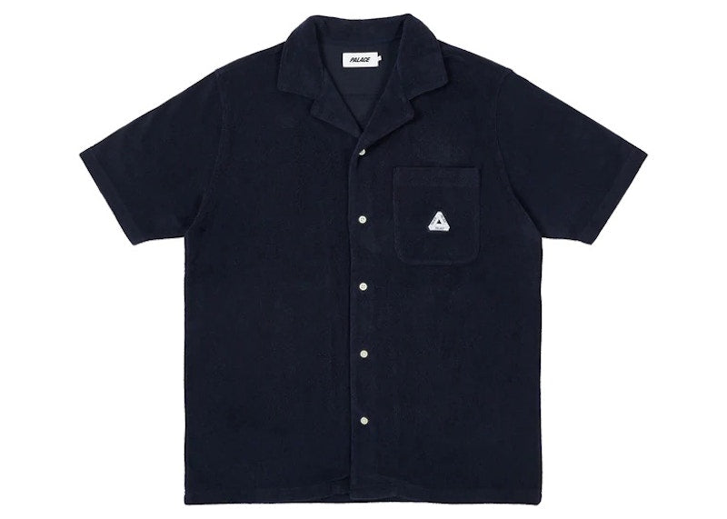 Palace Towelling Shirt Navy