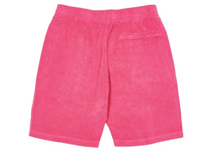 Palace Towelling Shorts Pink