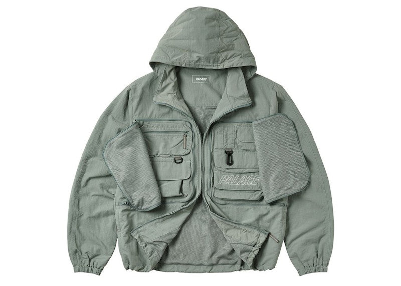 Palace Travel Jacket Slate Grey