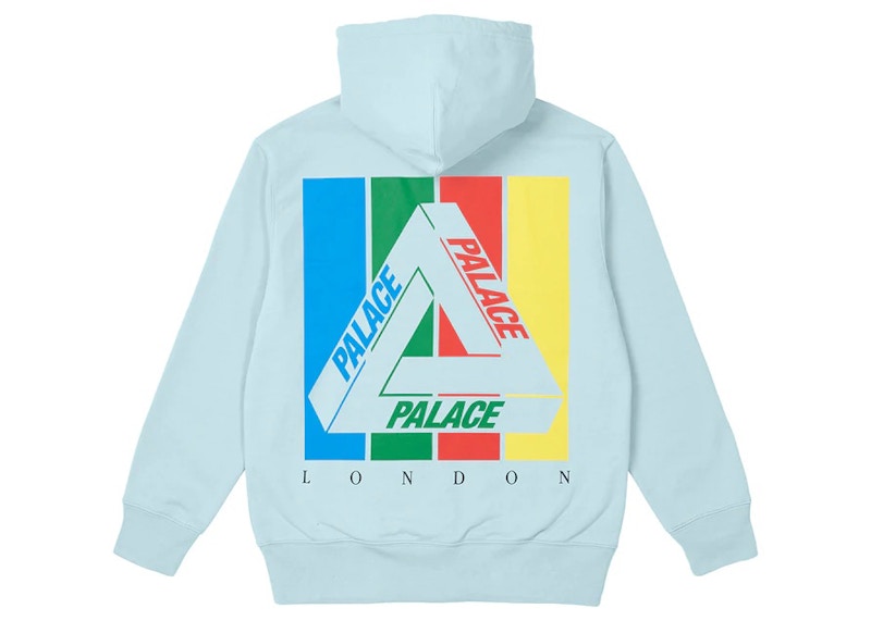 Palace Tre-Emb Hood Blue