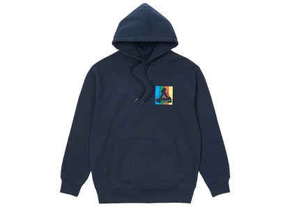 Palace Tre-Emb Hood Navy