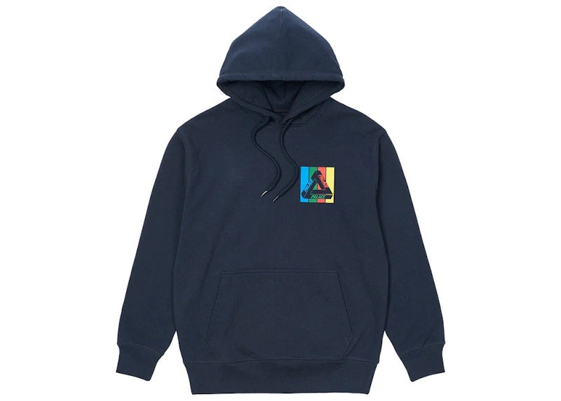 Palace Tre-Emb Hood Navy