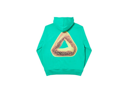 Palace Tri-Bagel Hood Pool Green