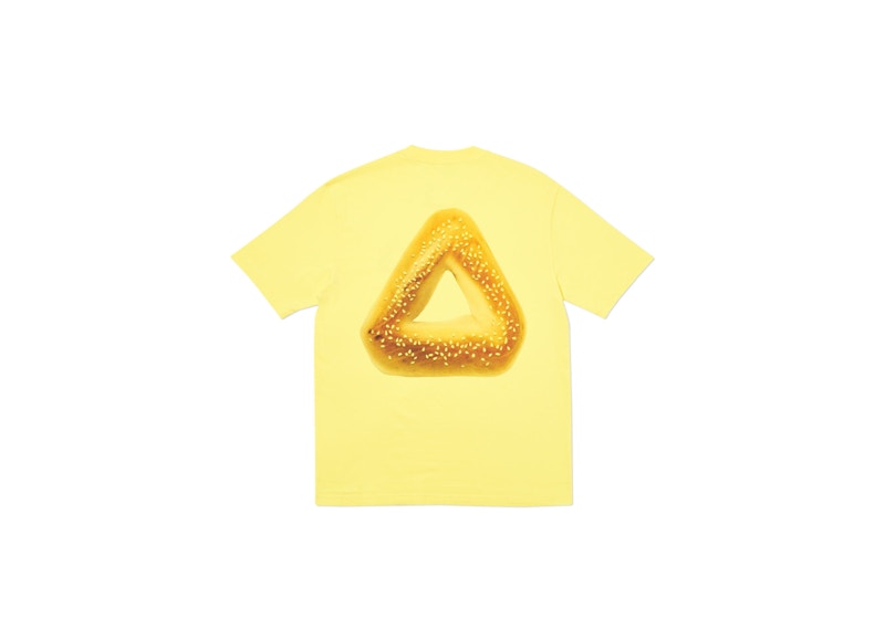 Palace Tri Bagel T-shirt Light Yellow