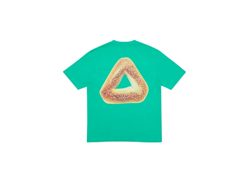 Palace Tri Bagel T-shirt Pool Green