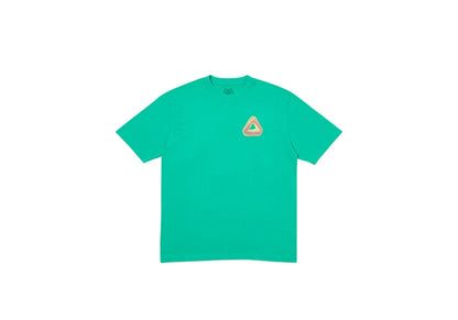 Palace Tri Bagel T-shirt Pool Green
