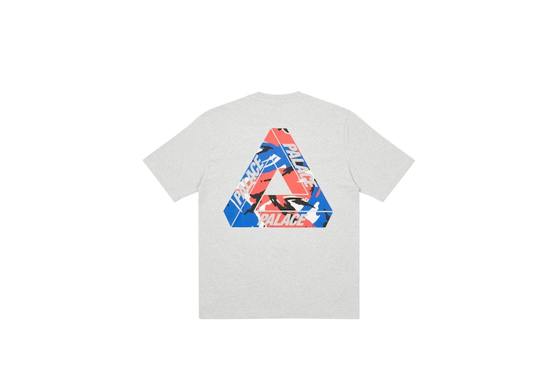 Palace Tri-Camo T-shirt Grey Marl