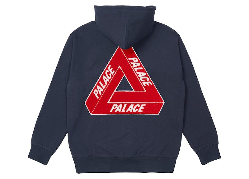 Palace Tri-Chenille Hood (FW21) Navy