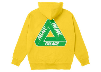 Palace Tri-Chenille Hood (FW21) Yellow