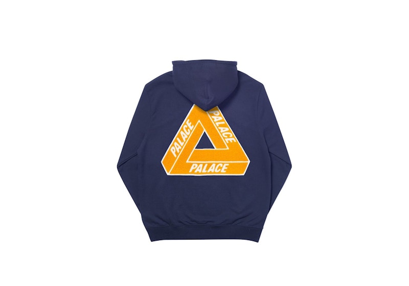 Palace Tri-Chenille Hood Navy