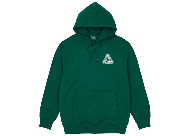 Palace Tri-Chrome Hood Green