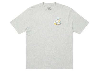 Palace Tri-Chrome T-shirt Grey Marl