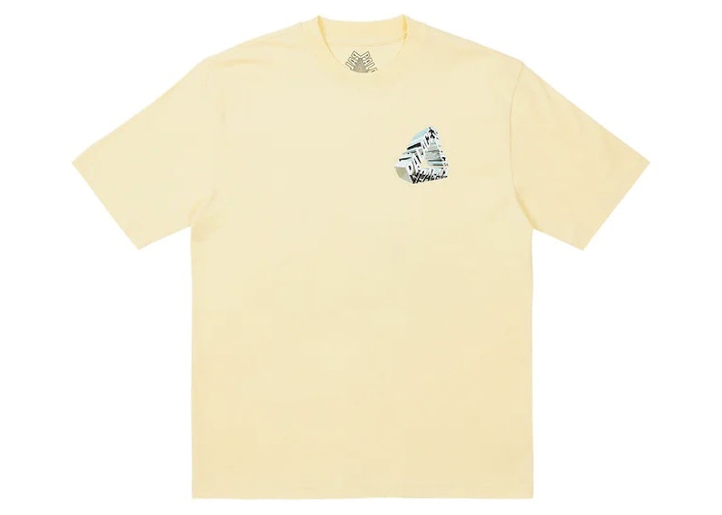 Palace Tri-Chrome T-shirt Mellow Yellow