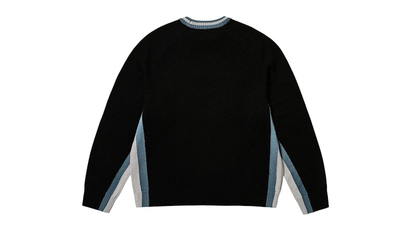 Palace Tri Colour Knit Black