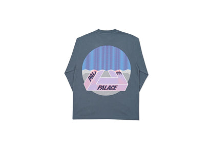 Palace Tri-Curtain Longsleeve Grey