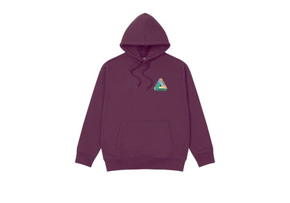 Palace Tri-Dart Hood Burgundy