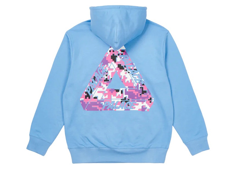 Palace Tri-Digi Hood Baby Blue