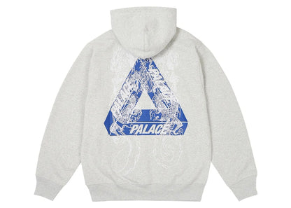 Palace Tri-Dragon Hood Grey Marl