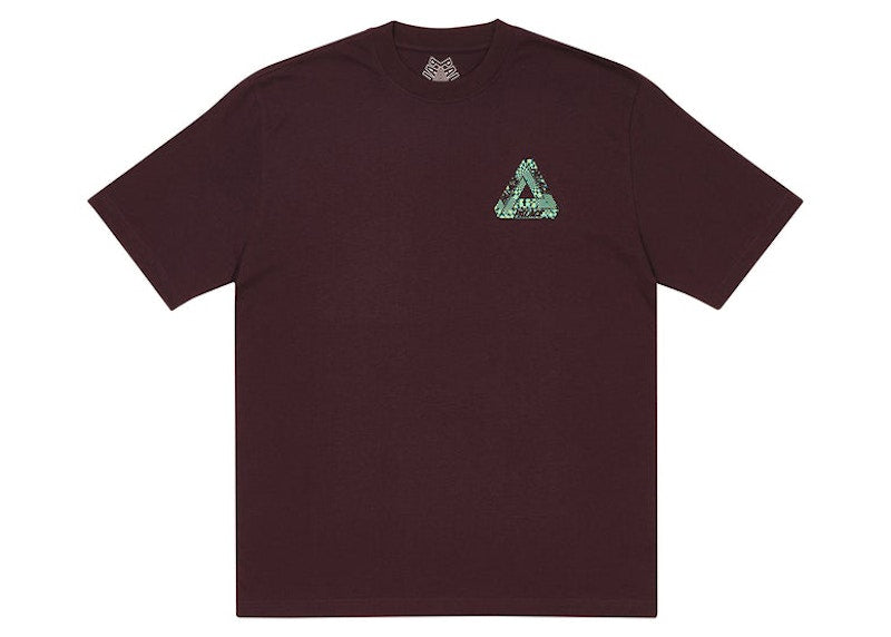 Palace Tri-Eye T-shirt Burgundy