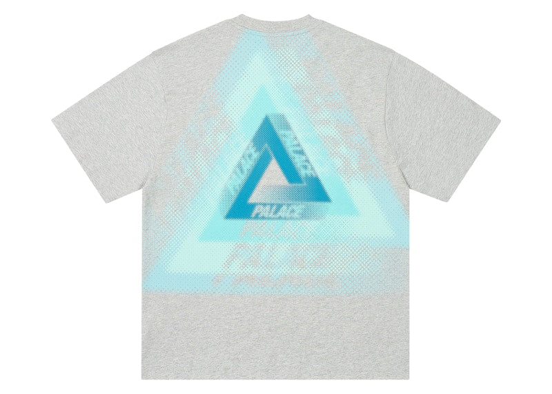 Palace Tri-Faded T-Shirt Grey Marl