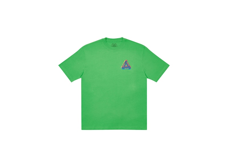 Palace Tri-Ferg Colour Blur T-shirt Light Lime