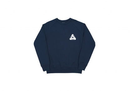 Palace Tri-Ferg Crew Navy