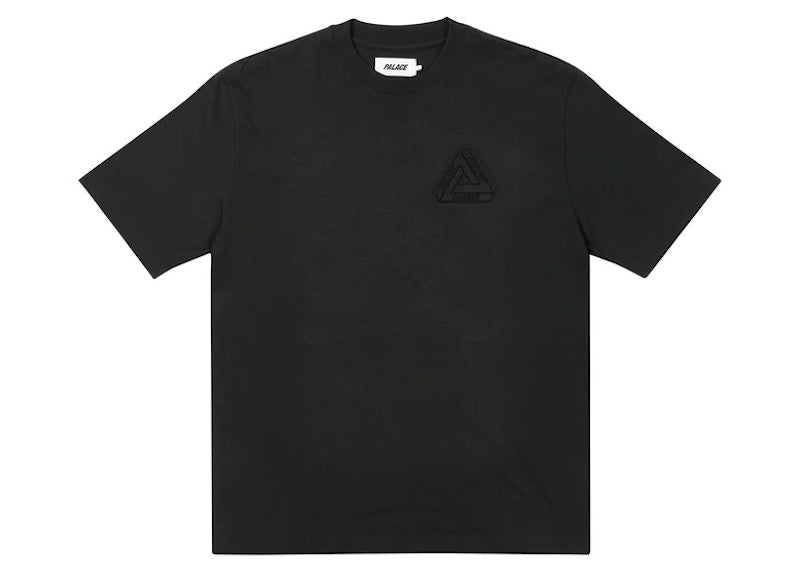 Palace Tri-Ferg Embossed T-shirt Black