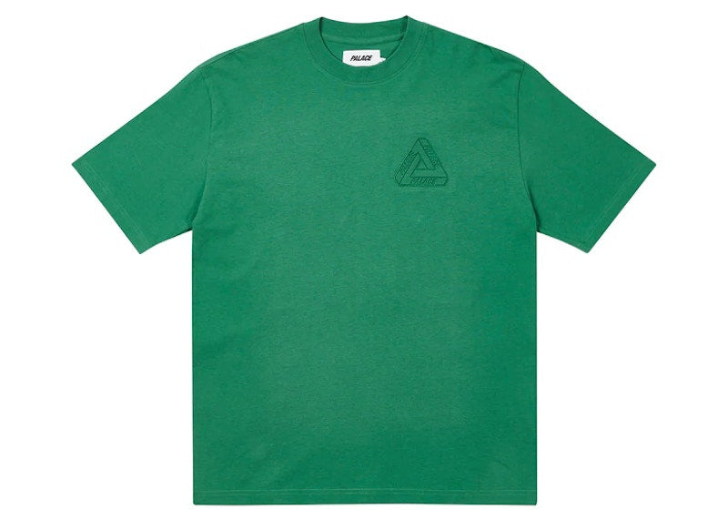 Palace Tri-Ferg Embossed T-shirt Green