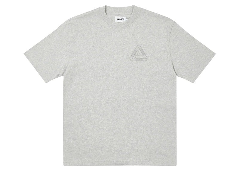 Palace Tri-Ferg Embossed T-shirt Grey Marl
