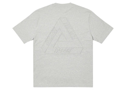 Palace Tri-Ferg Embossed T-shirt Grey Marl