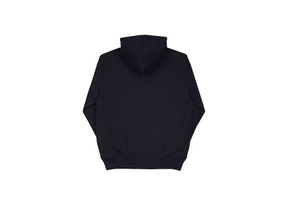 Palace Tri-Ferg Half Zip Hood Black/White